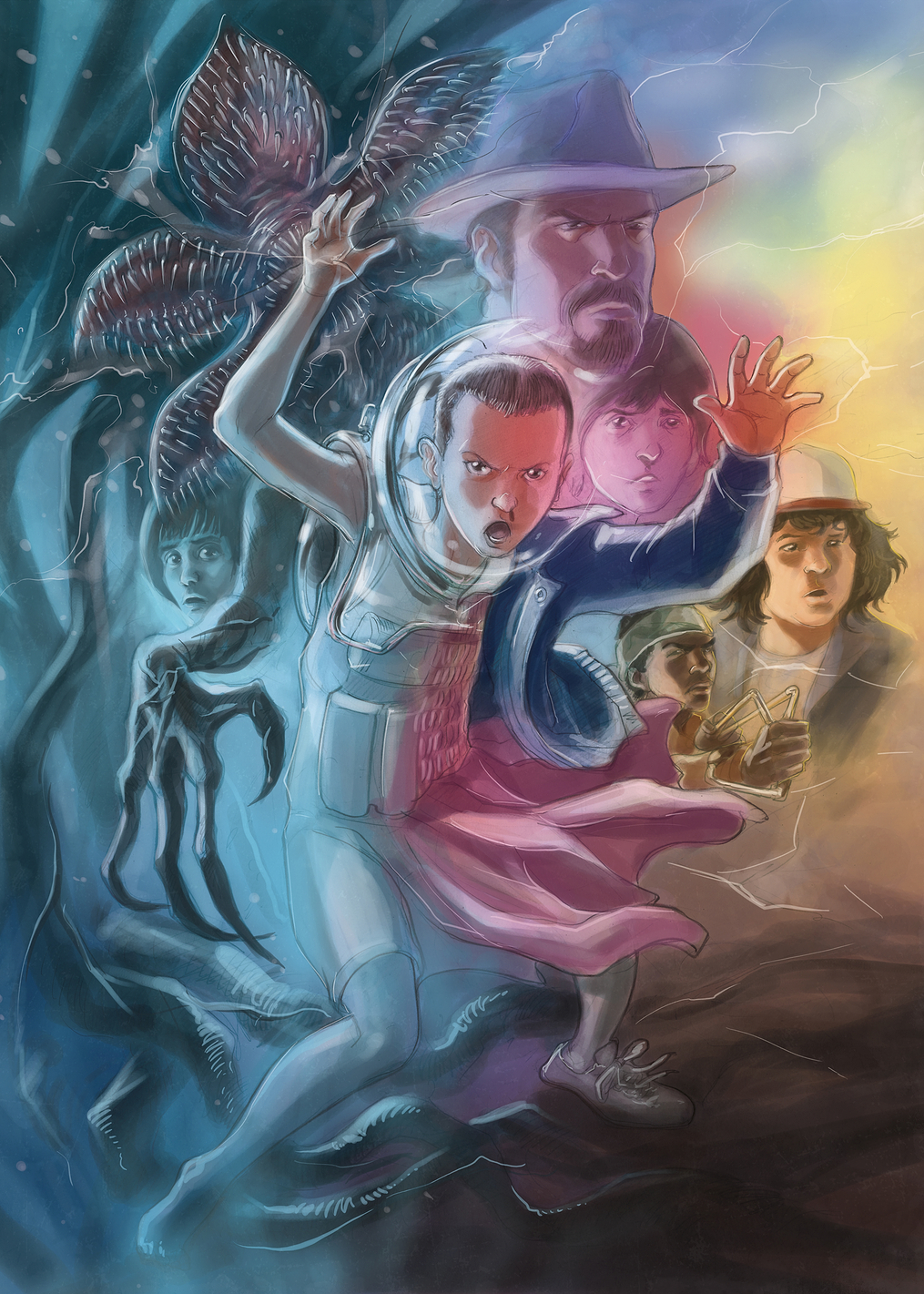 Stranger Things Dream: постер из коллекции Stranger Things Series