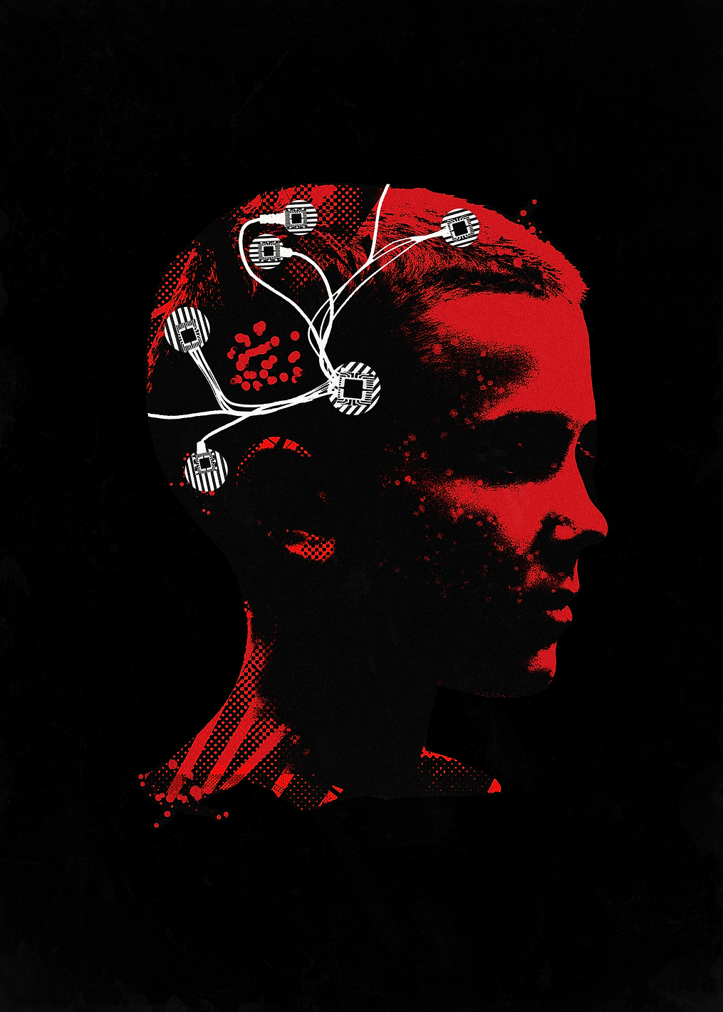 Eleven Brain: постер из коллекции Stranger Things Series