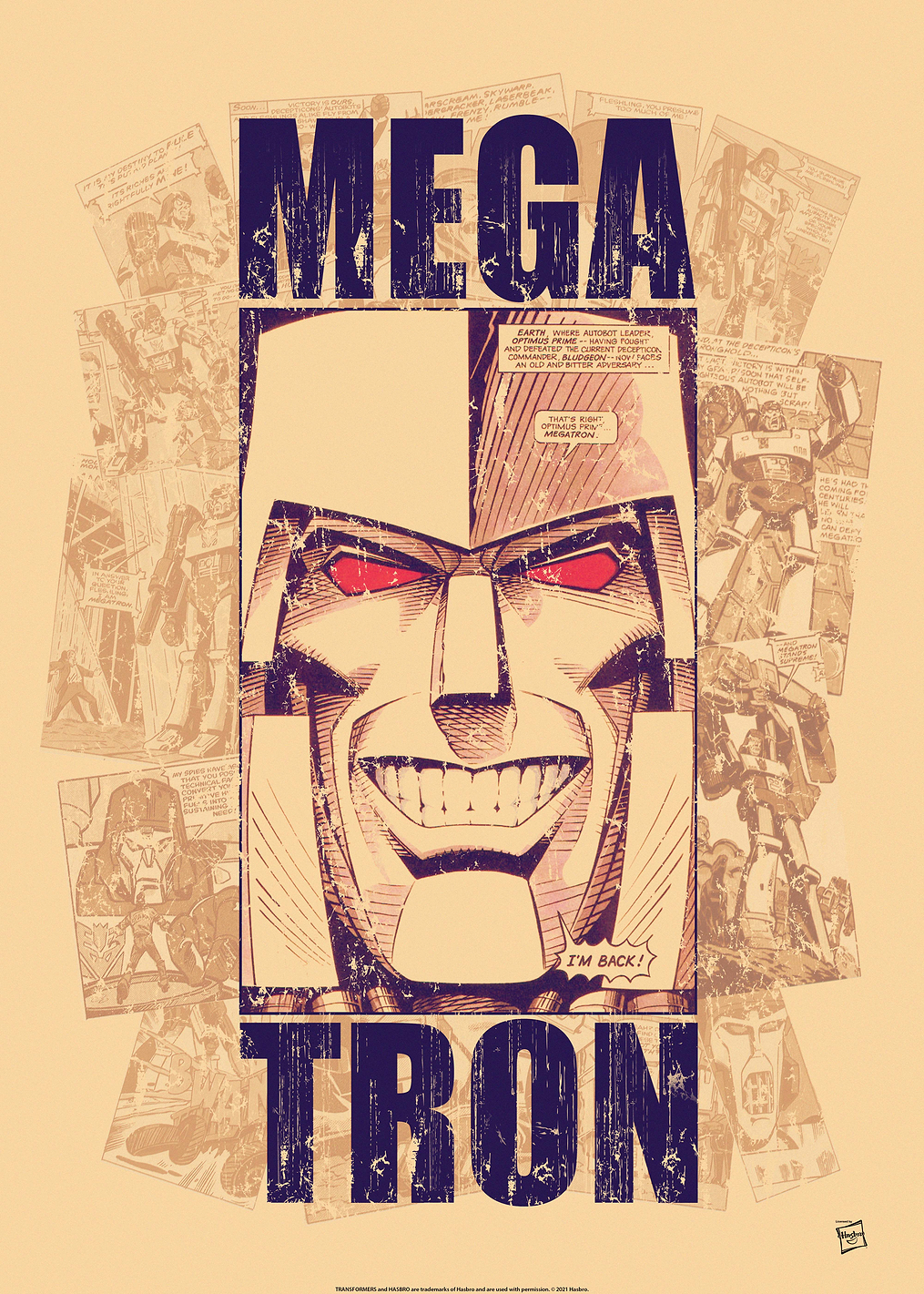 Megatron: постер из коллекции Transformers