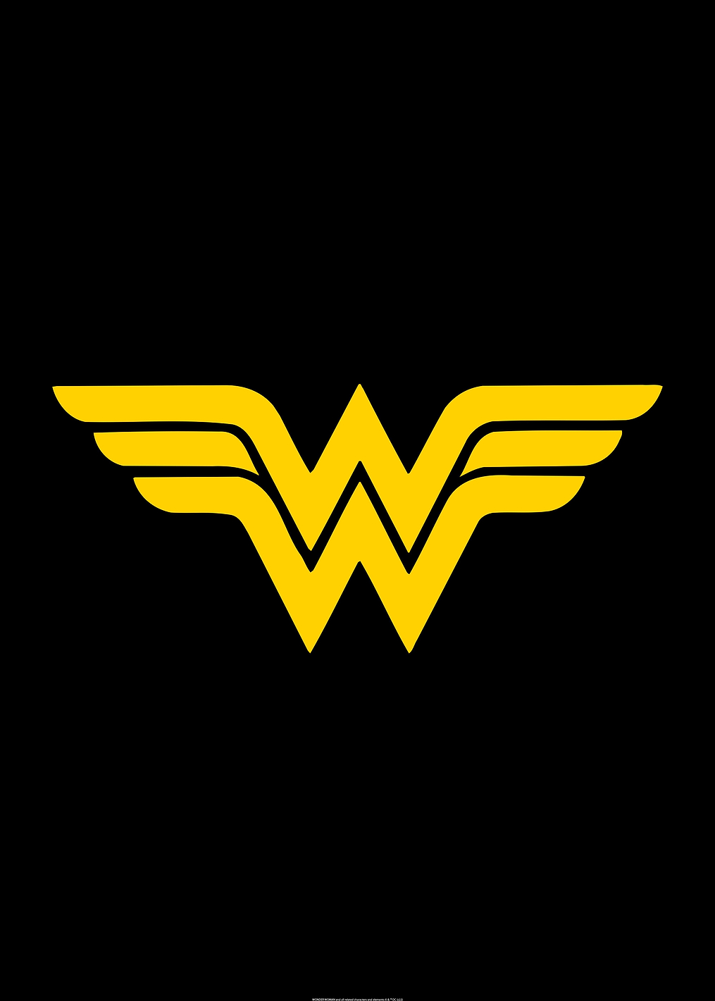 Wonder Woman Iconic Symbol: постер из коллекции DC Comics