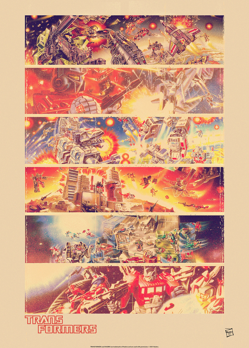 Transformers Artwork: постер из коллекции Transformers