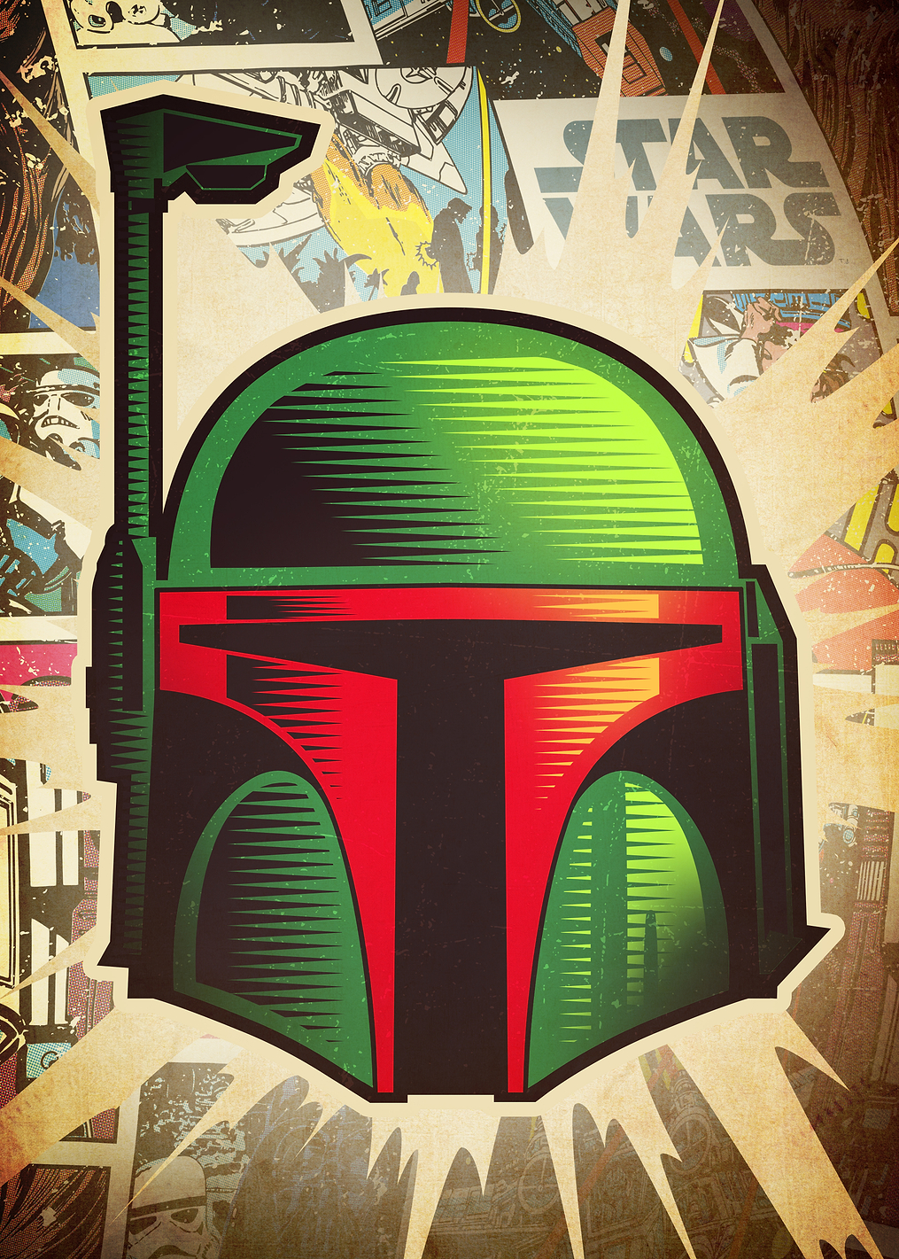 Drawn: постер из коллекции Star Wars