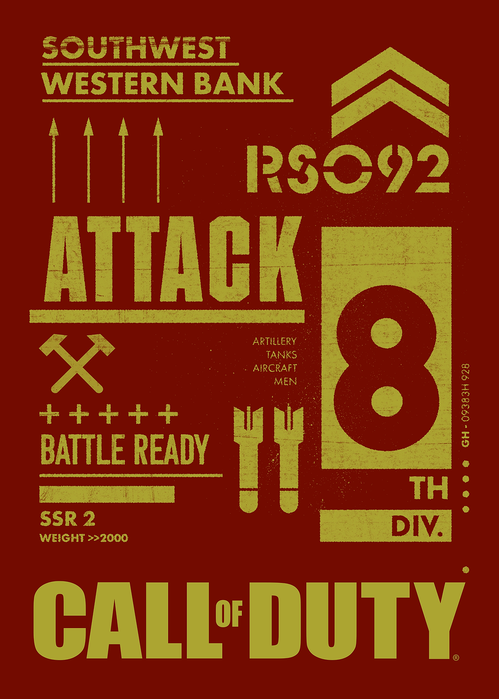 Battle ready: постер из коллекции Call of Duty