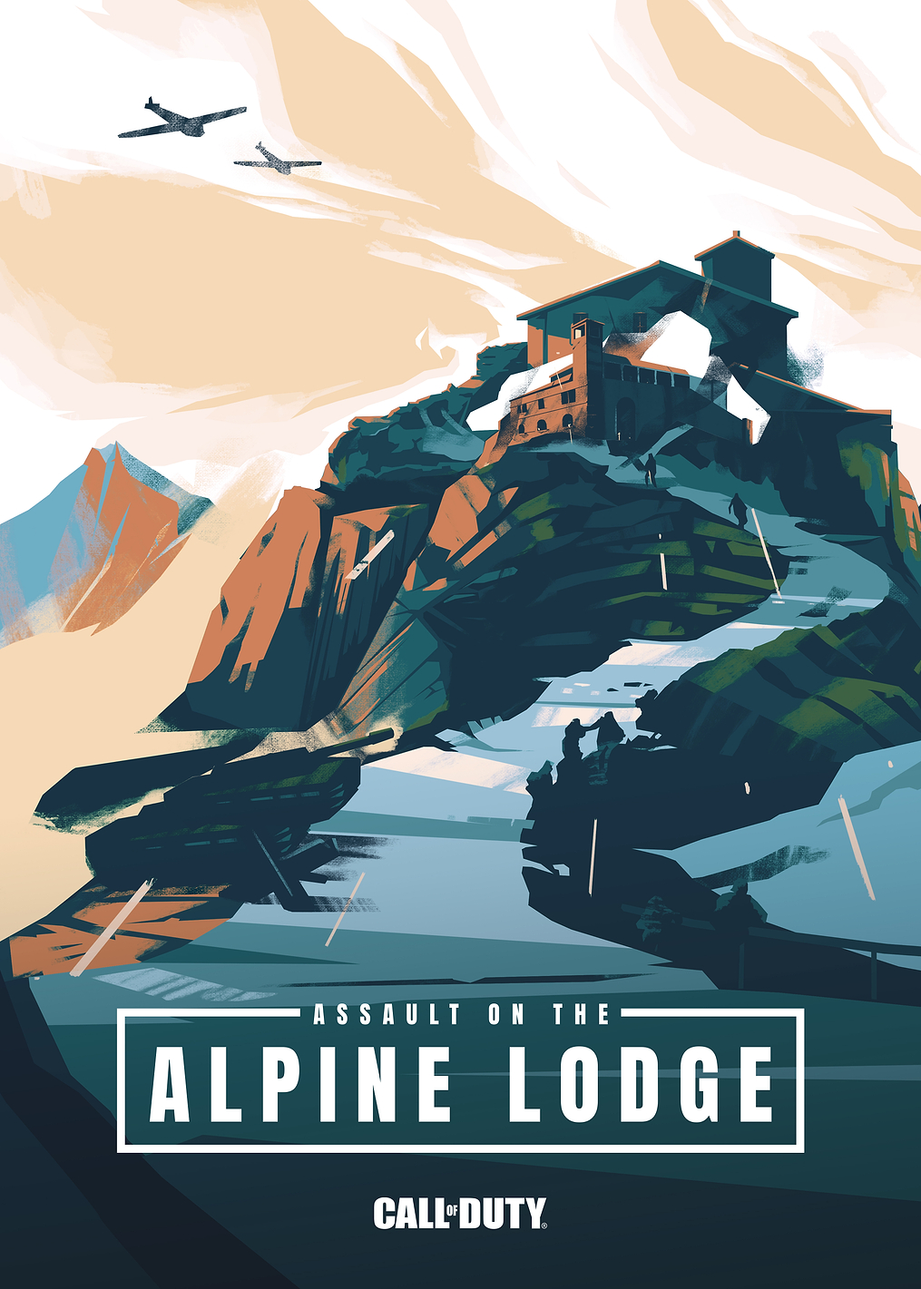 Alpine Lodge: постер из коллекции Call of Duty