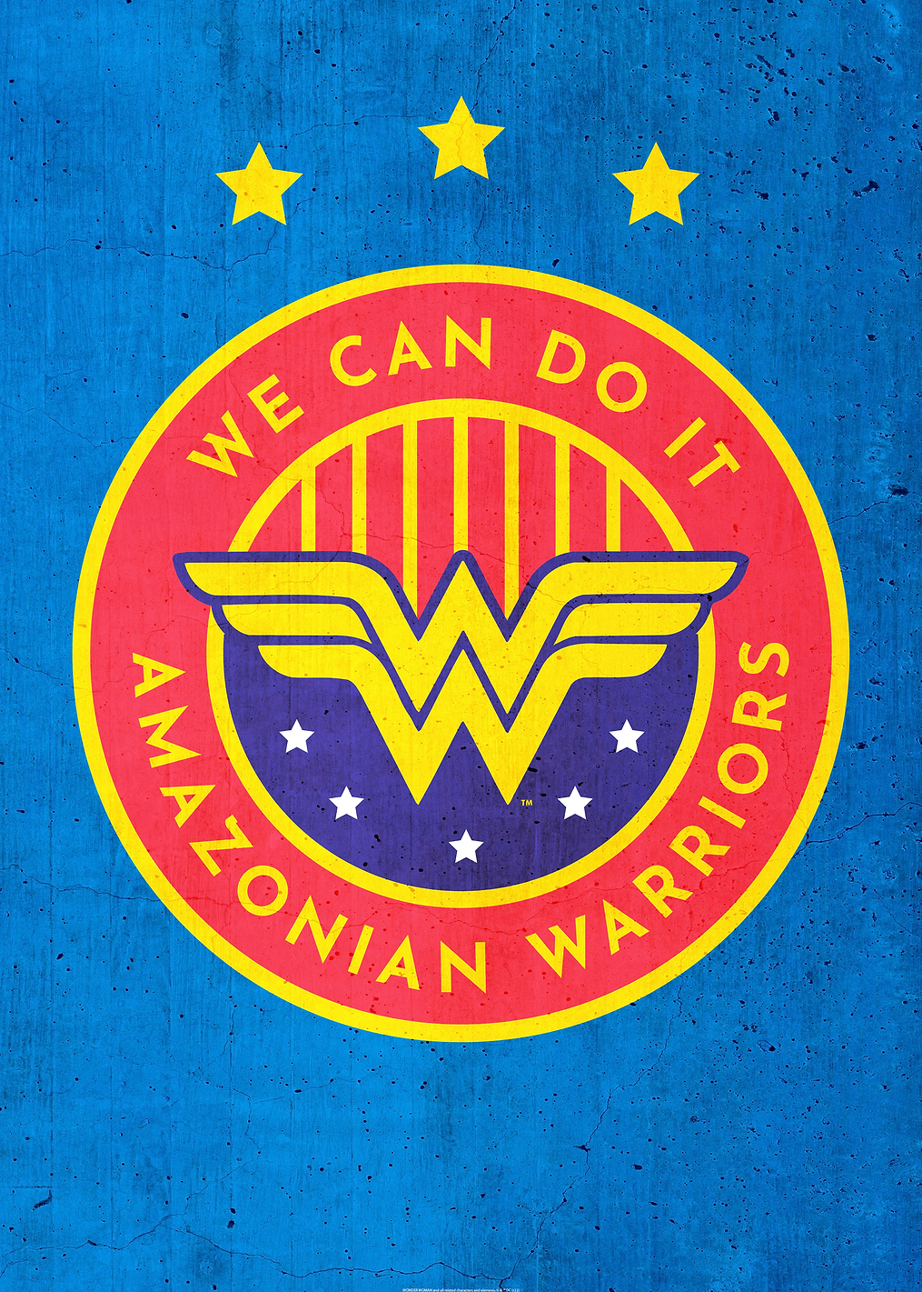 Amazonian Warriors: постер из коллекции DC Comics