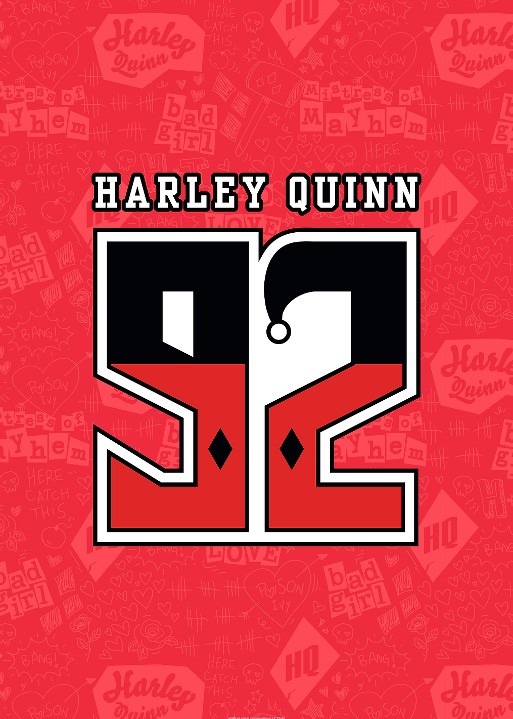 92 Harley Quinn: постер из коллекции DC Comics