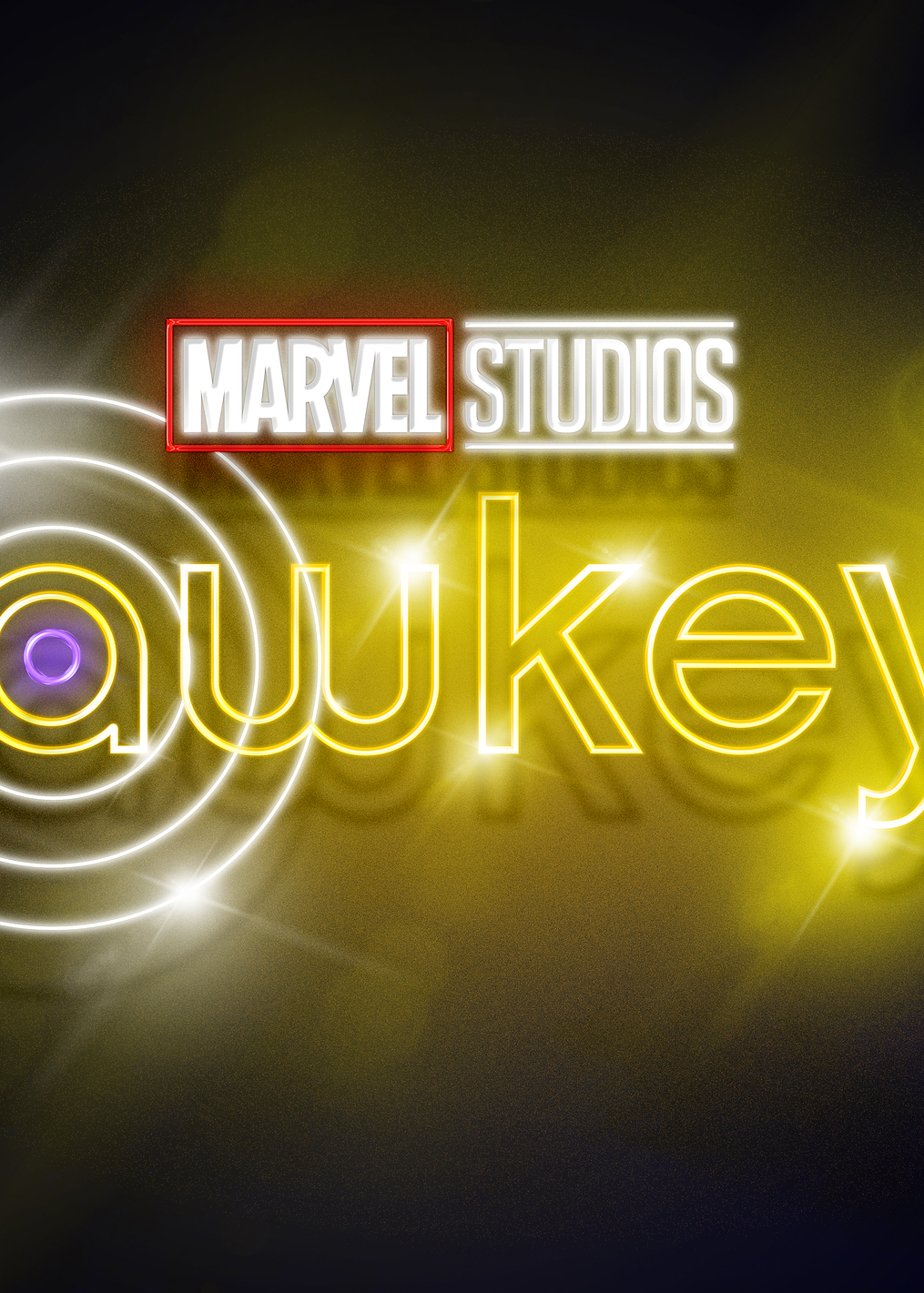 Hawkeye Neon: постер из коллекции Marvel