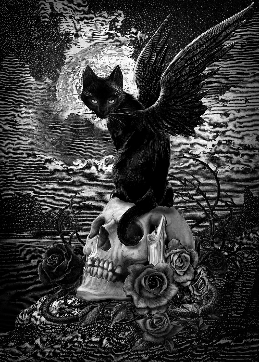 Nine Lives of Poe: постер из коллекции Alchemy England