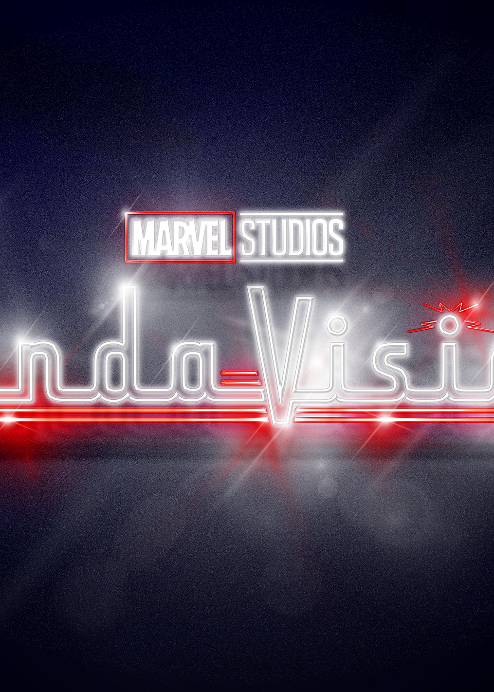 Wanda Vision Neon: постер из коллекции Marvel