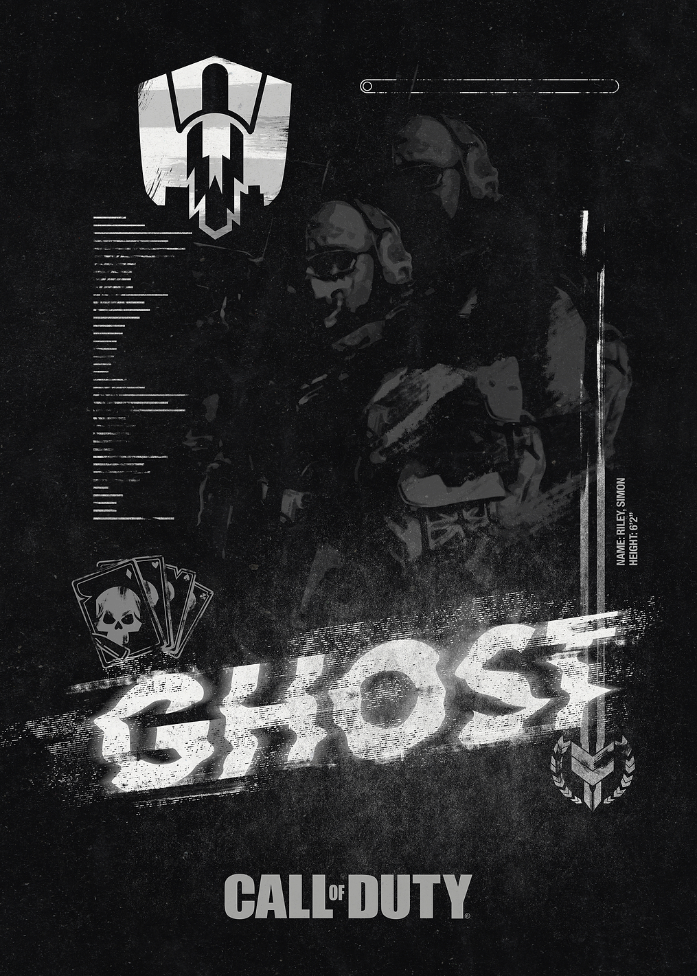 Ghost: постер из коллекции Call of Duty