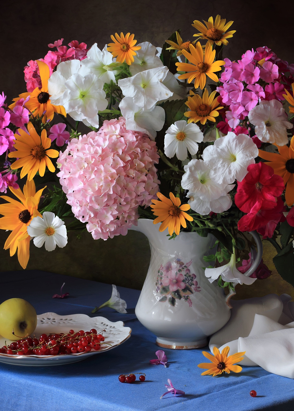Summer flowers and fruits: постер из коллекции World Class Photos