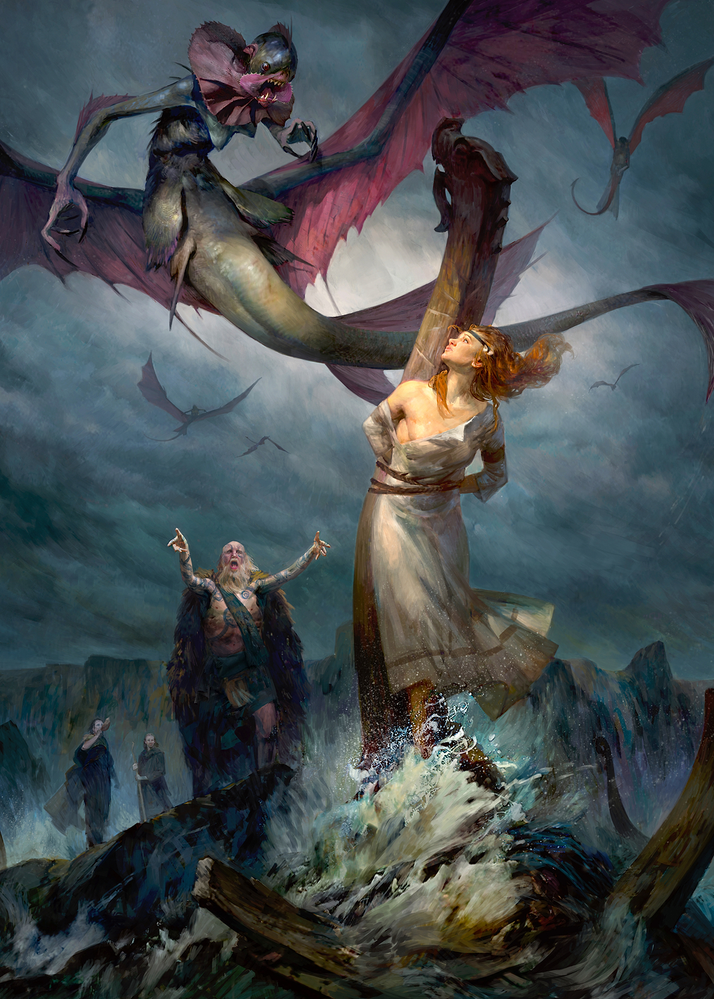 Offering to the Sea: постер из коллекции Gwent