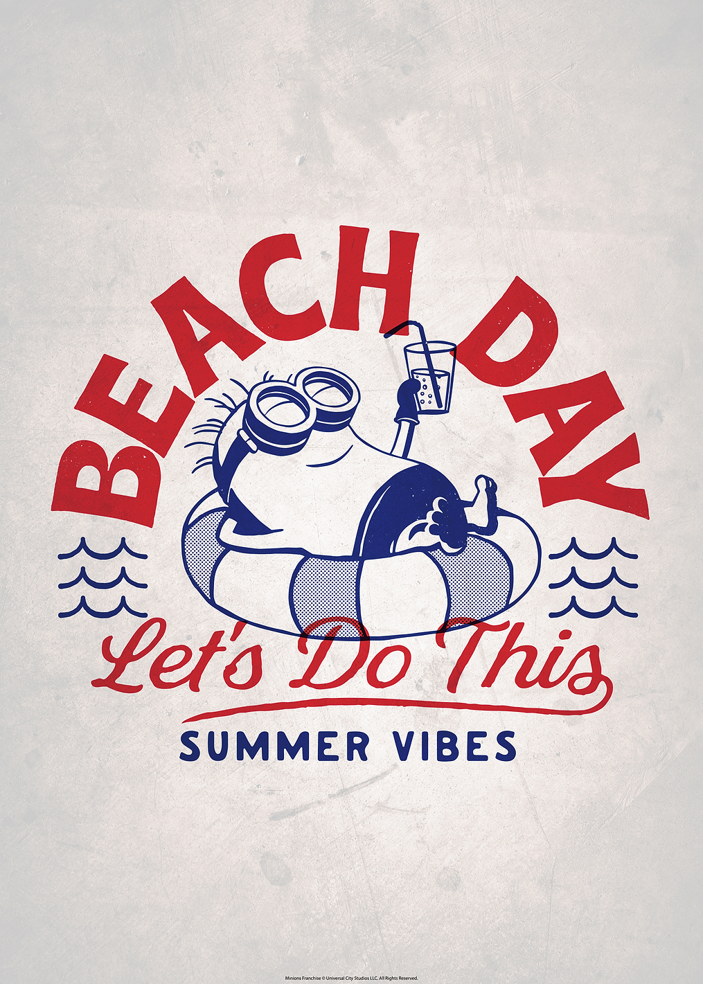 Beach Day: постер из коллекции Minions