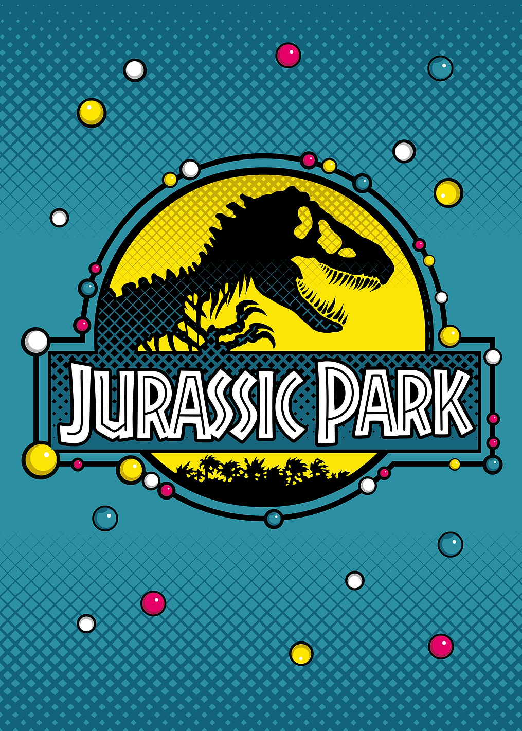 Jurassic Park Logo 7: постер из коллекции Jurassic World