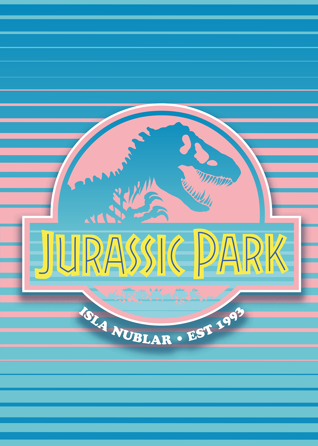Jurassic Park Logo 15: постер из коллекции Jurassic World