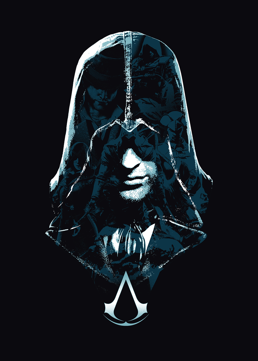 Assassin Portrait: постер из коллекции Assassin's Creed