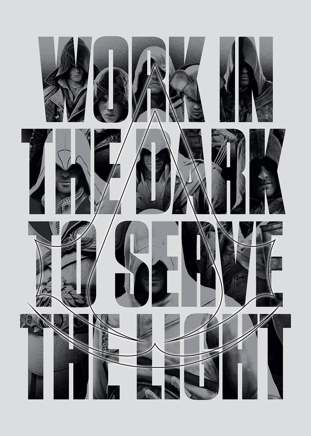 Work in the Dark: постер из коллекции Assassin's Creed