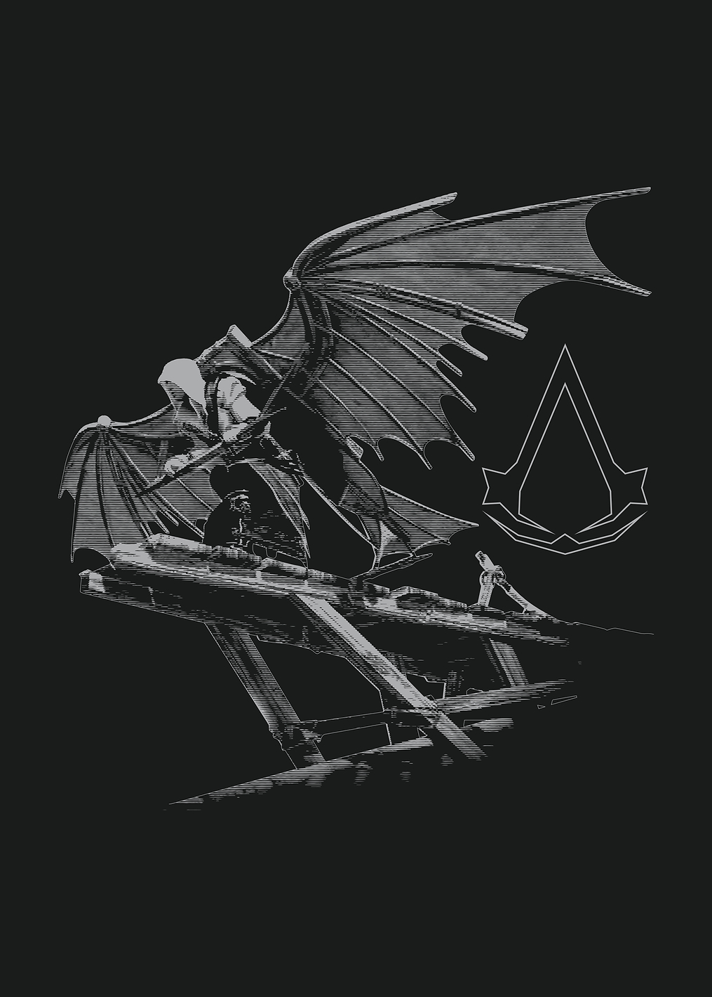Ezio Flying: постер из коллекции Assassin's Creed