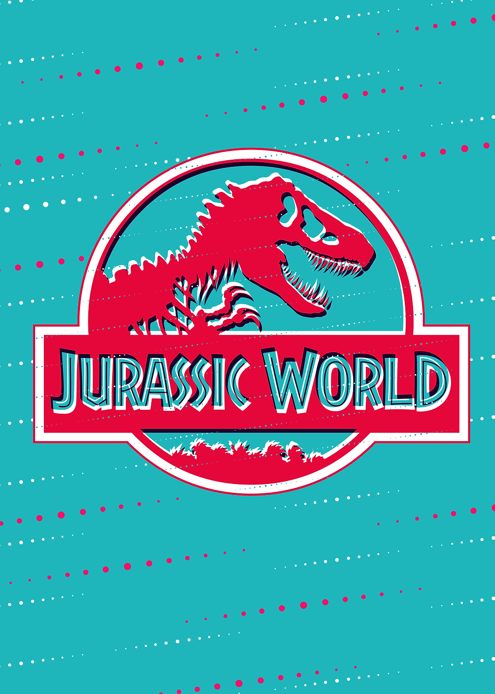 Jurassic World Logo 6: постер из коллекции Jurassic World