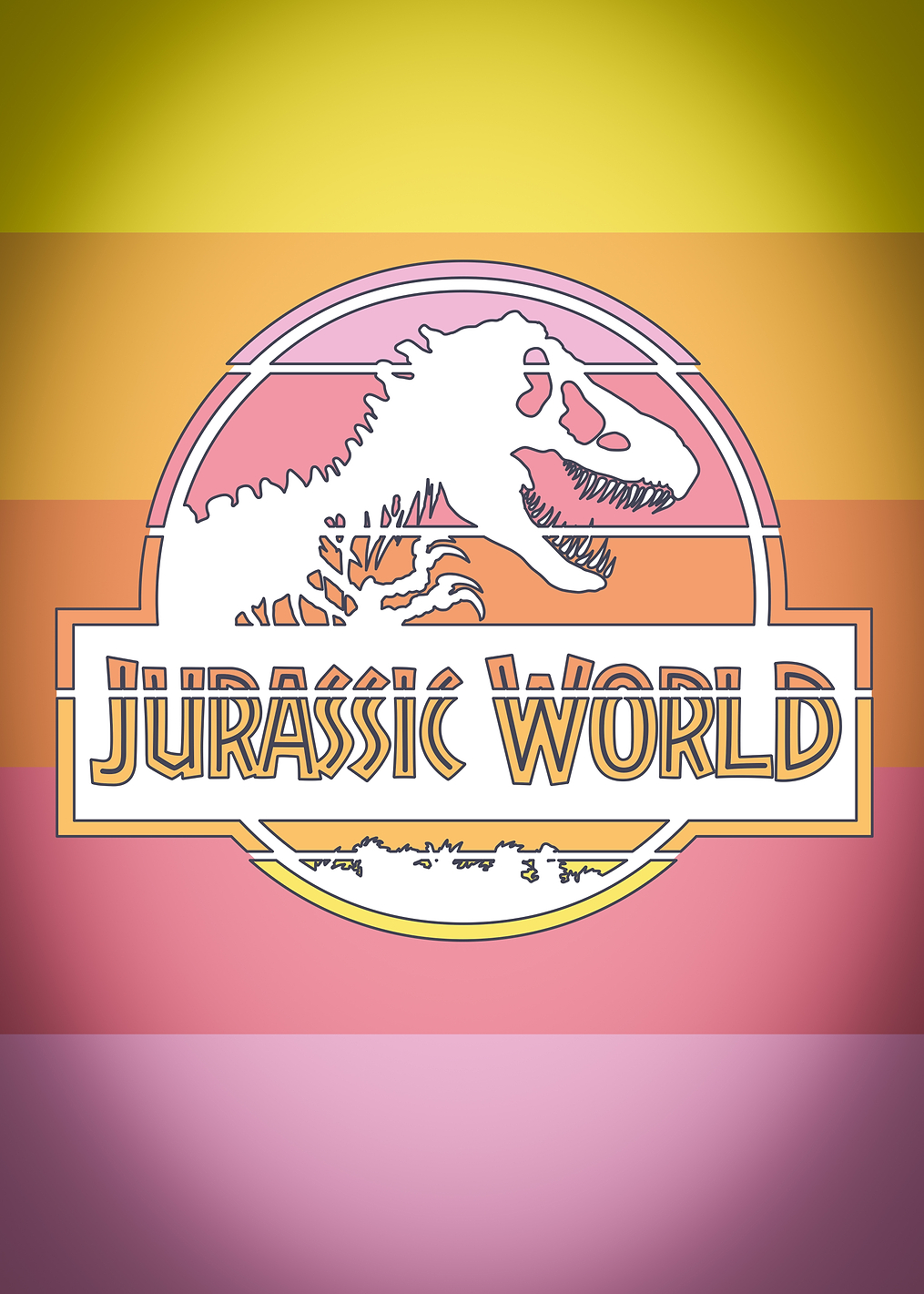 Jurassic World Logo 4: постер из коллекции Jurassic World