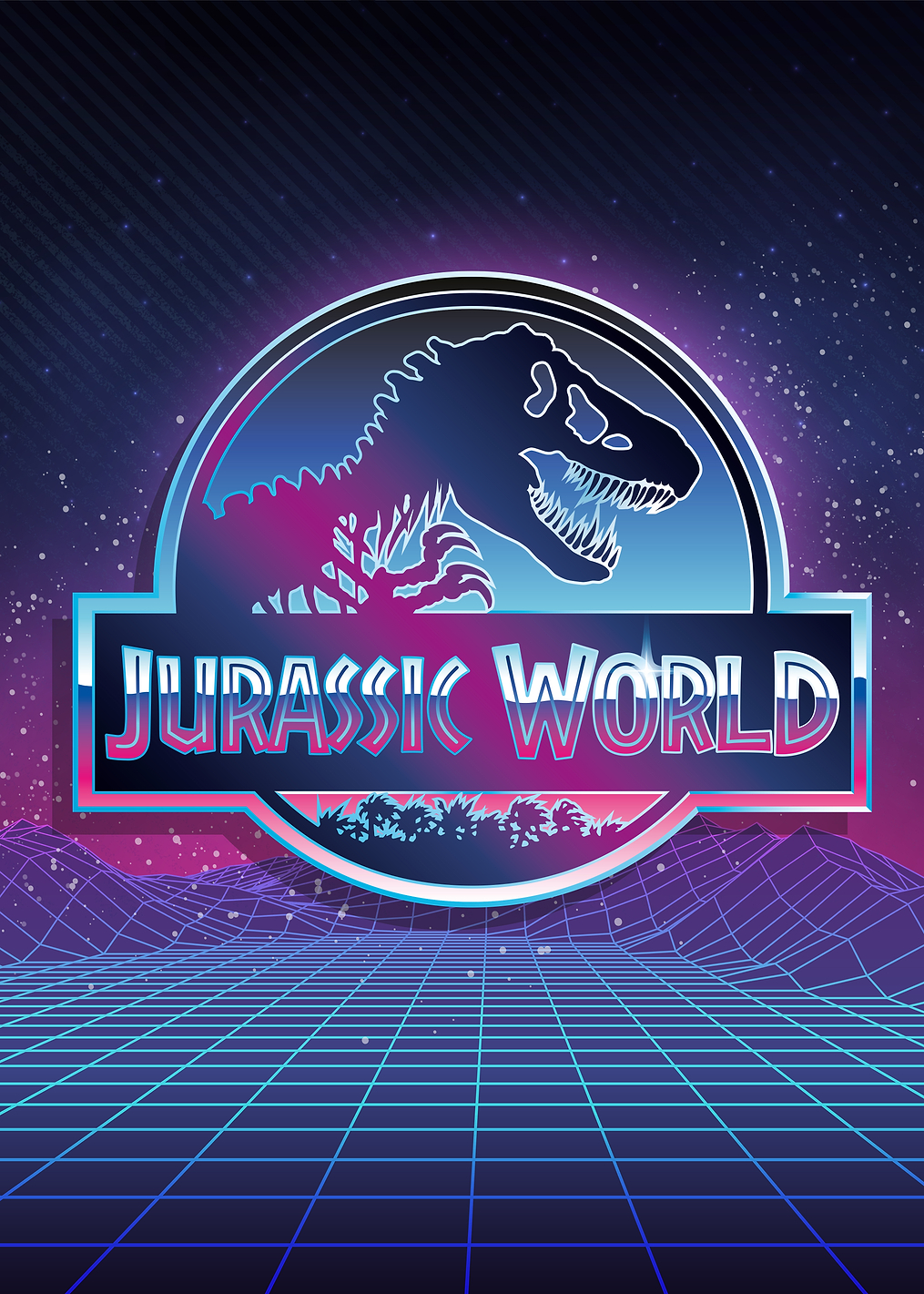 Jurassic World Logo 3: постер из коллекции Jurassic World