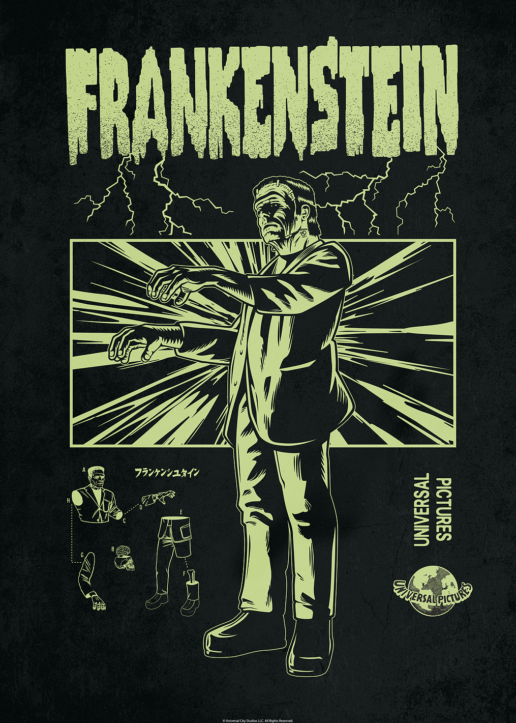 He is Alive: постер из коллекции Universal Monsters