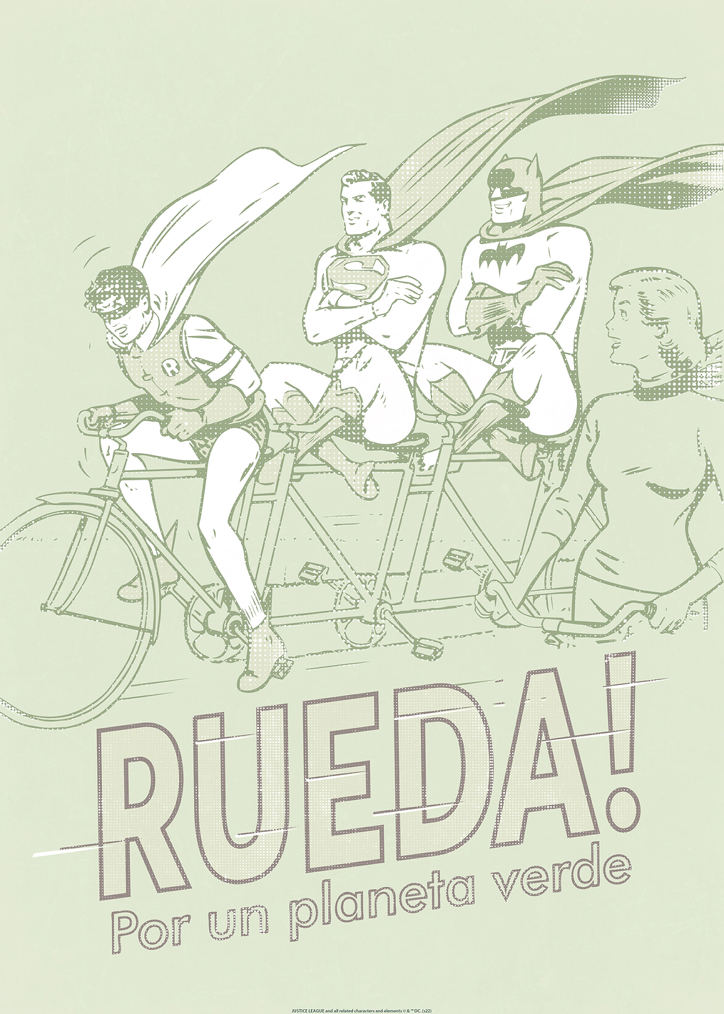 Rueda!: постер из коллекции DC Comics