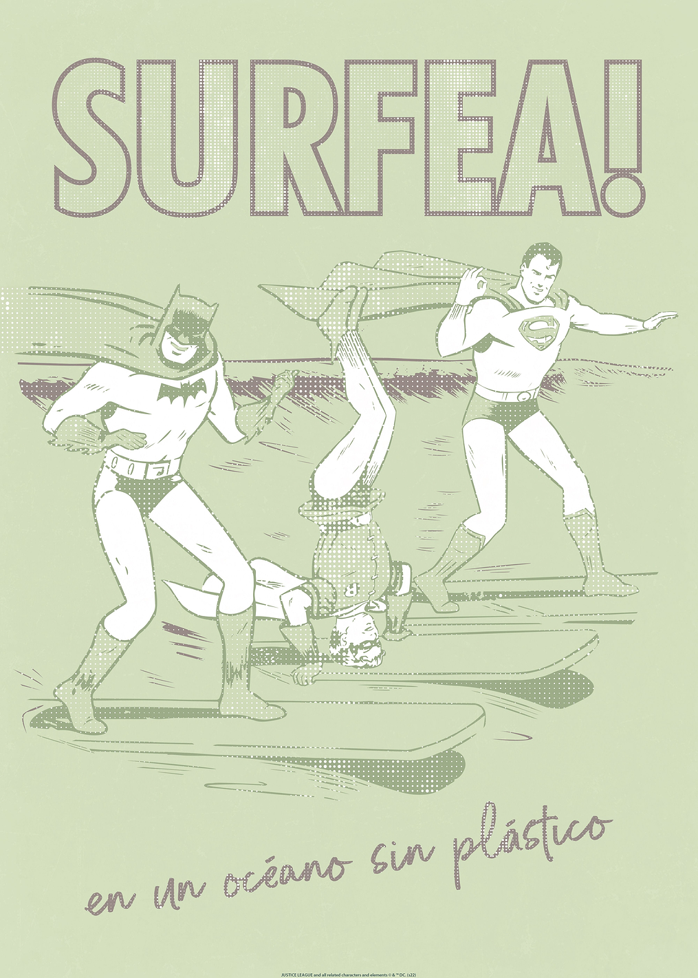 Surfea!: постер из коллекции DC Comics