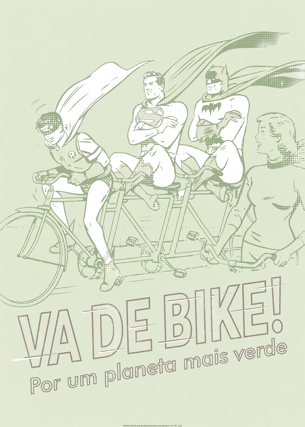 Va De Bike!: постер из коллекции DC Comics