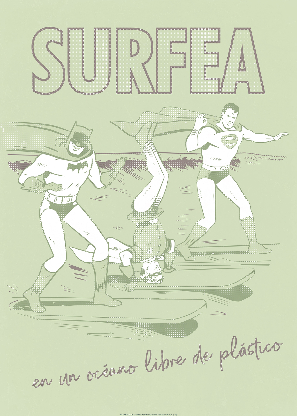 Surfea: постер из коллекции DC Comics