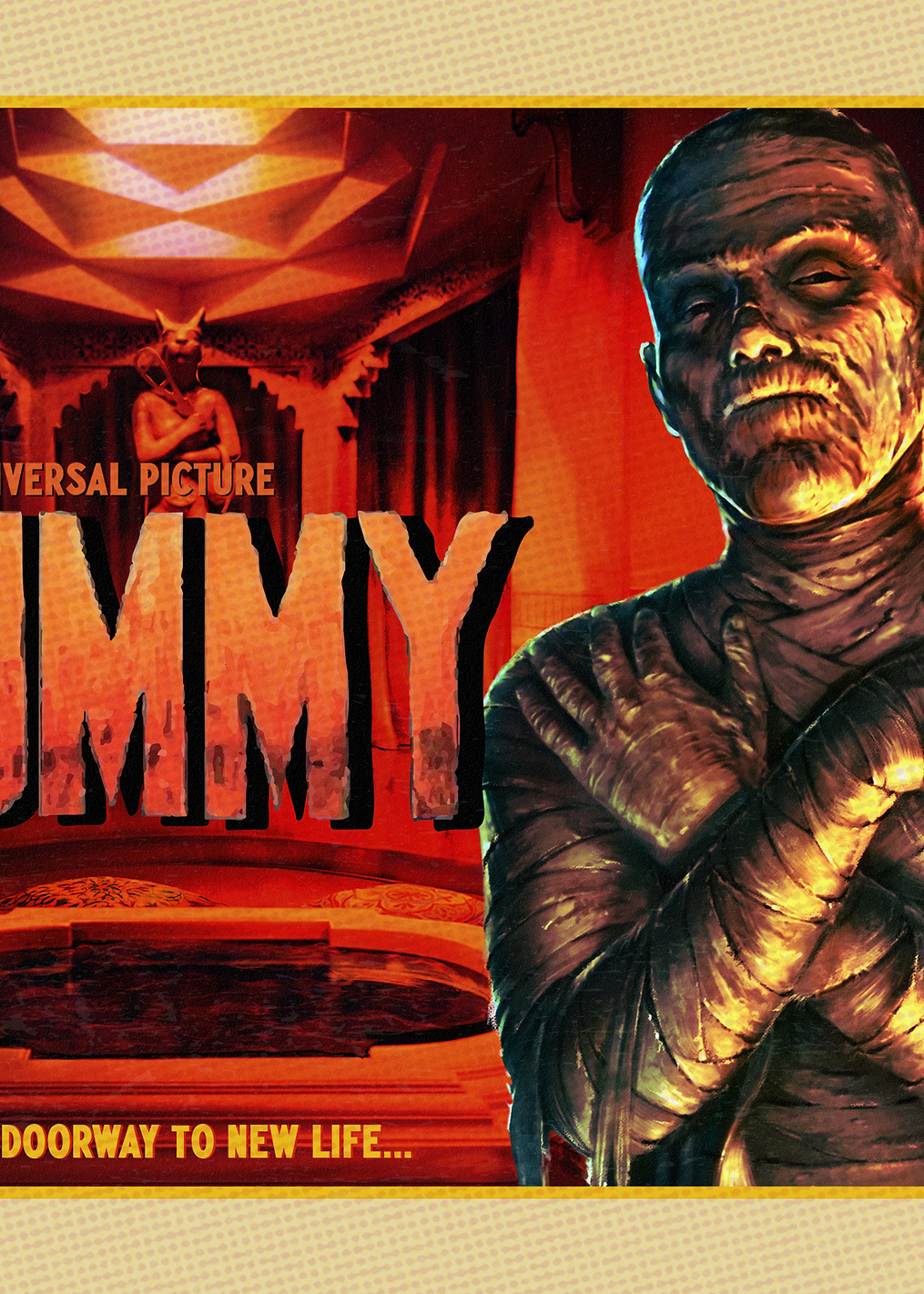 Doorway to new life: постер из коллекции Universal Monsters