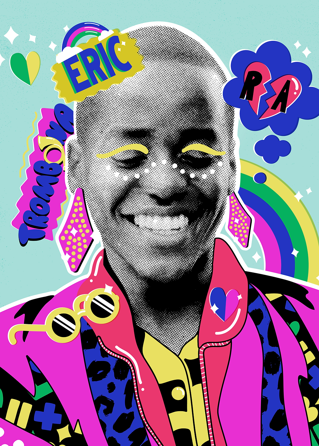 Eric Pop Portrait: постер из коллекции Sex Education