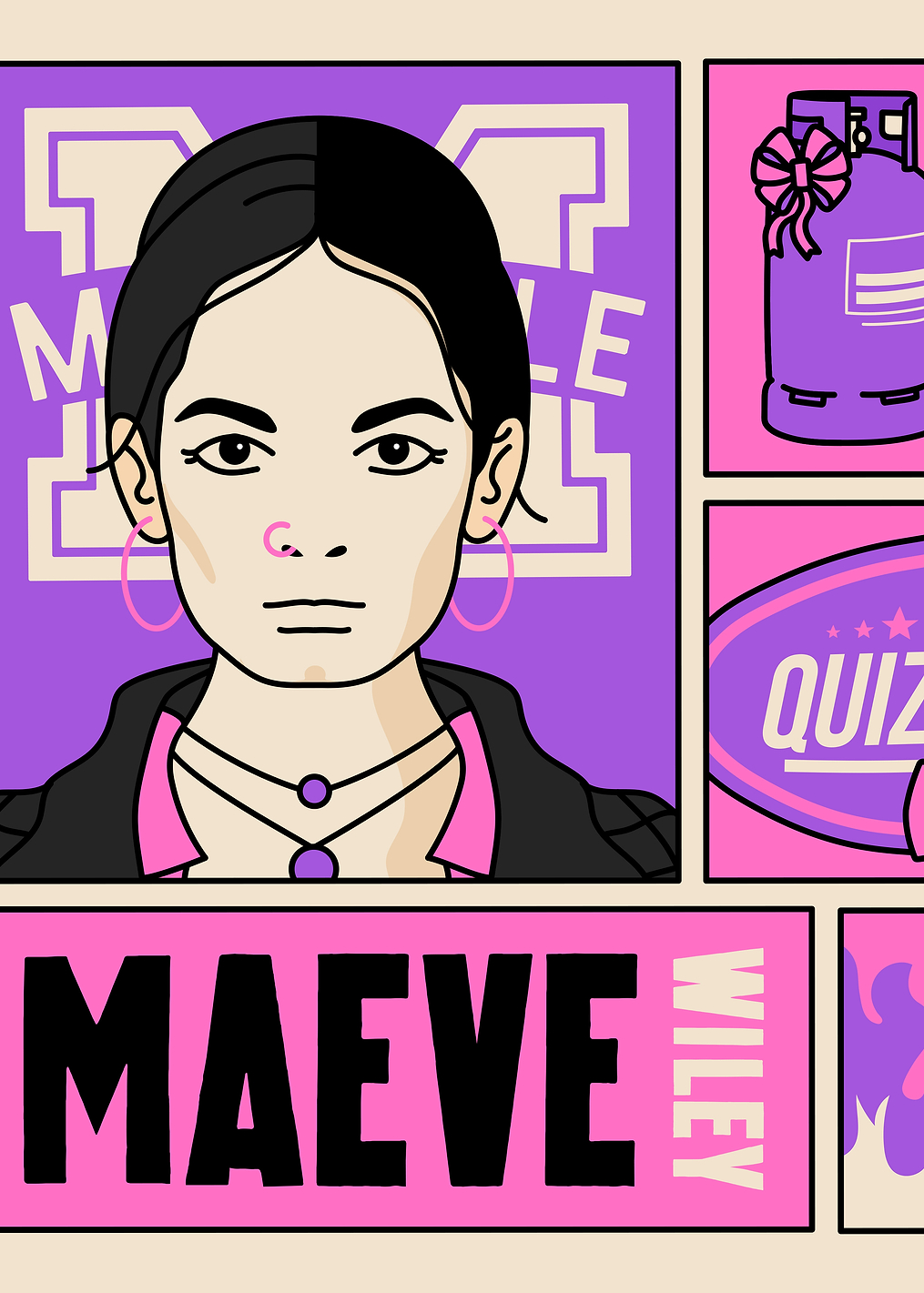 Maeve: постер из коллекции Sex Education