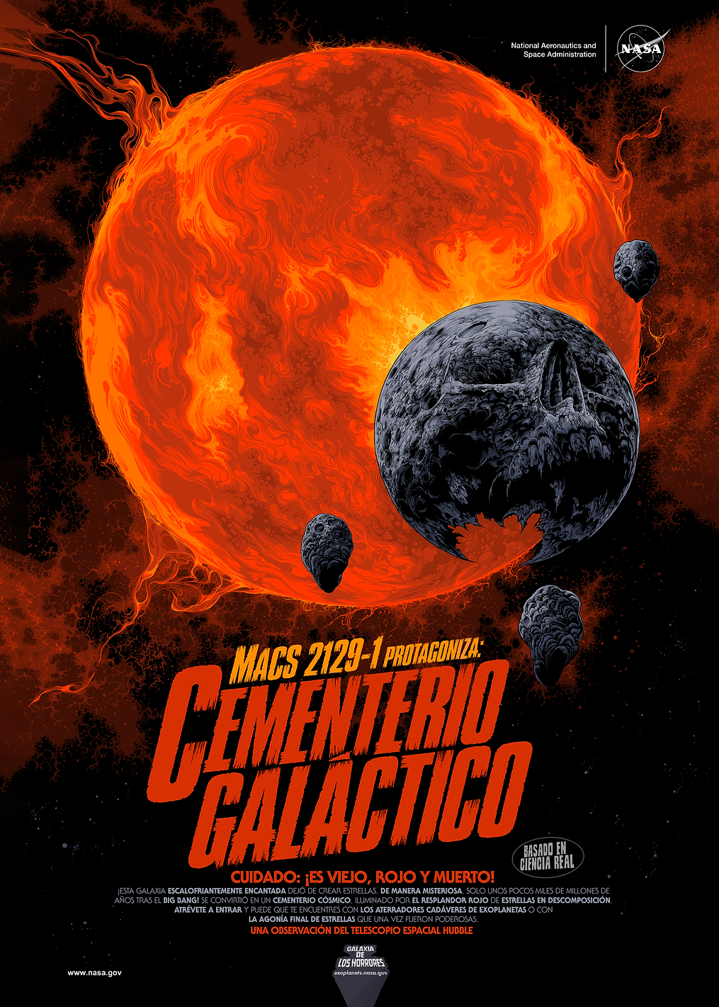 Cementerio Galactico: постер из коллекции Inspired by NASA