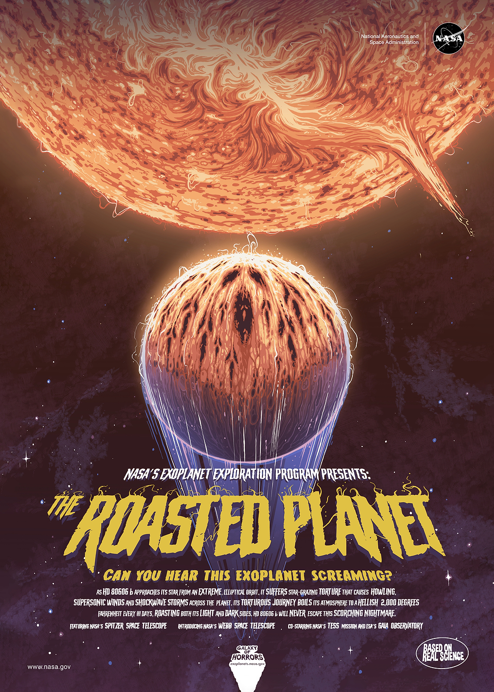 The Roasted Planet: постер из коллекции Inspired by NASA