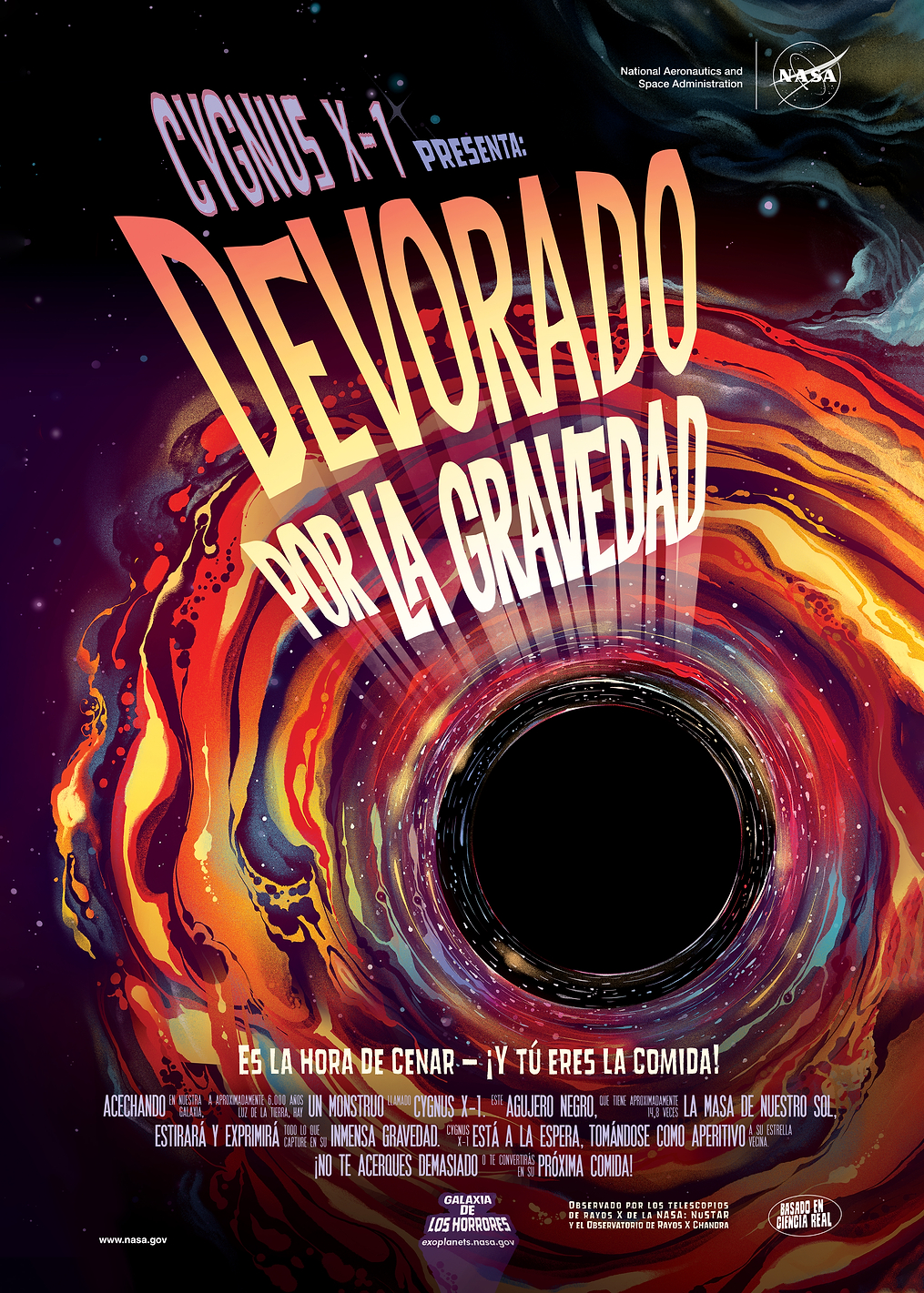 Devorado por la Gravedad: постер из коллекции Inspired by NASA