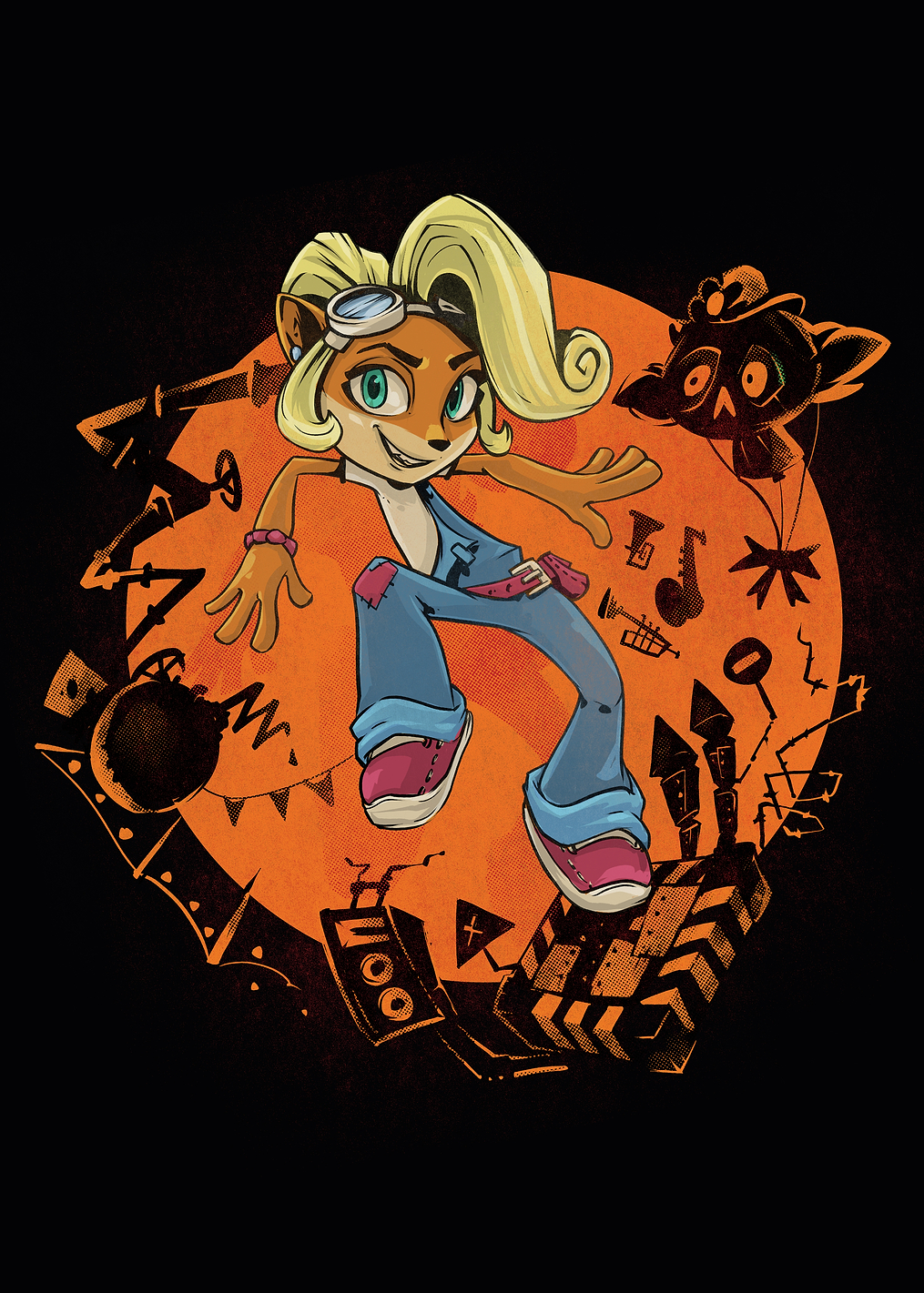 Coco Bandicoot: постер из коллекции Crash Bandicoot