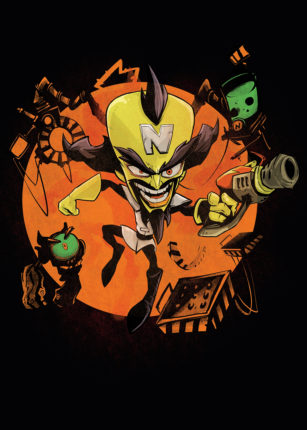 Neo Cortex: постер из коллекции Crash Bandicoot