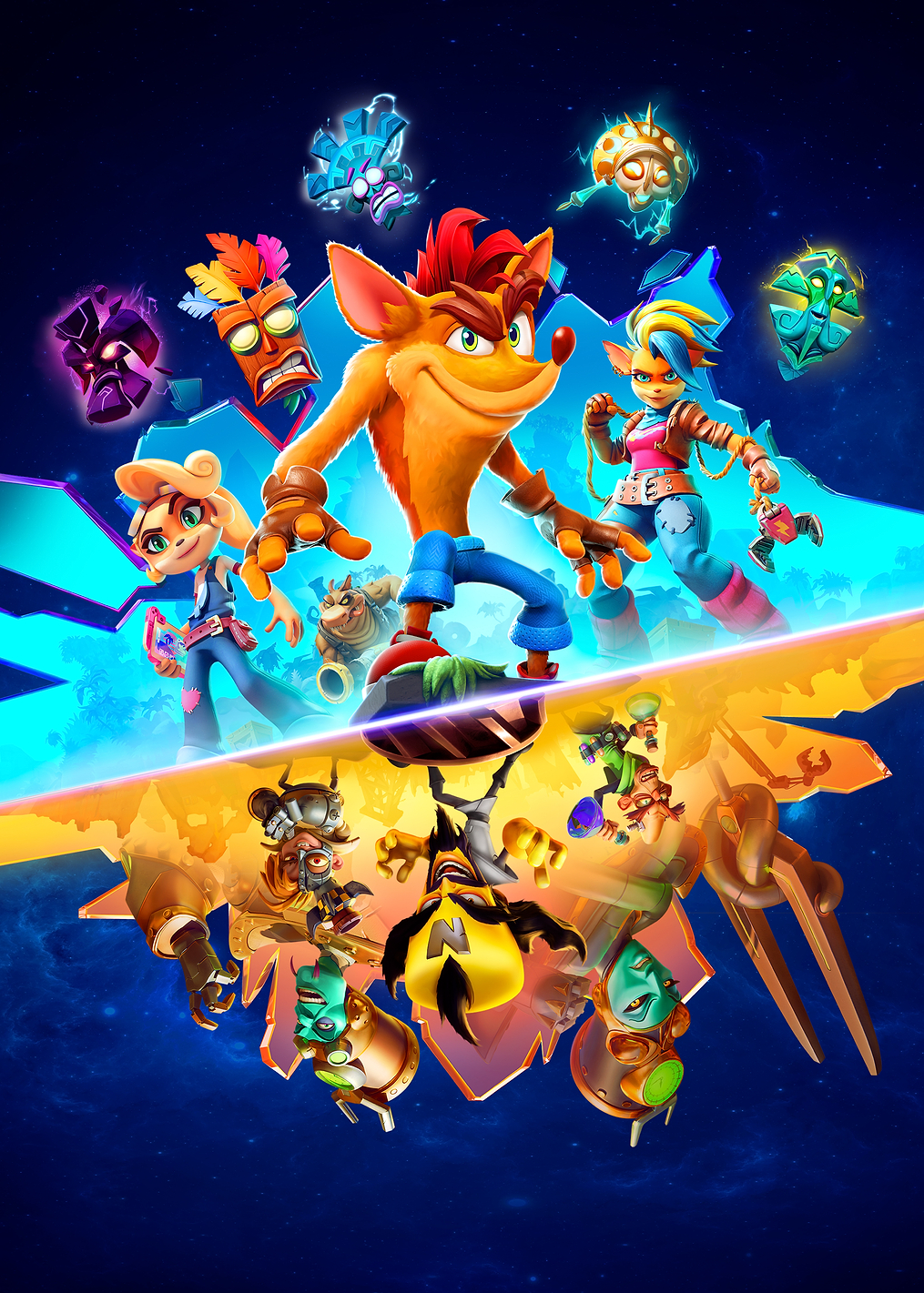 Crash's Poster vertical: постер из коллекции Crash Bandicoot