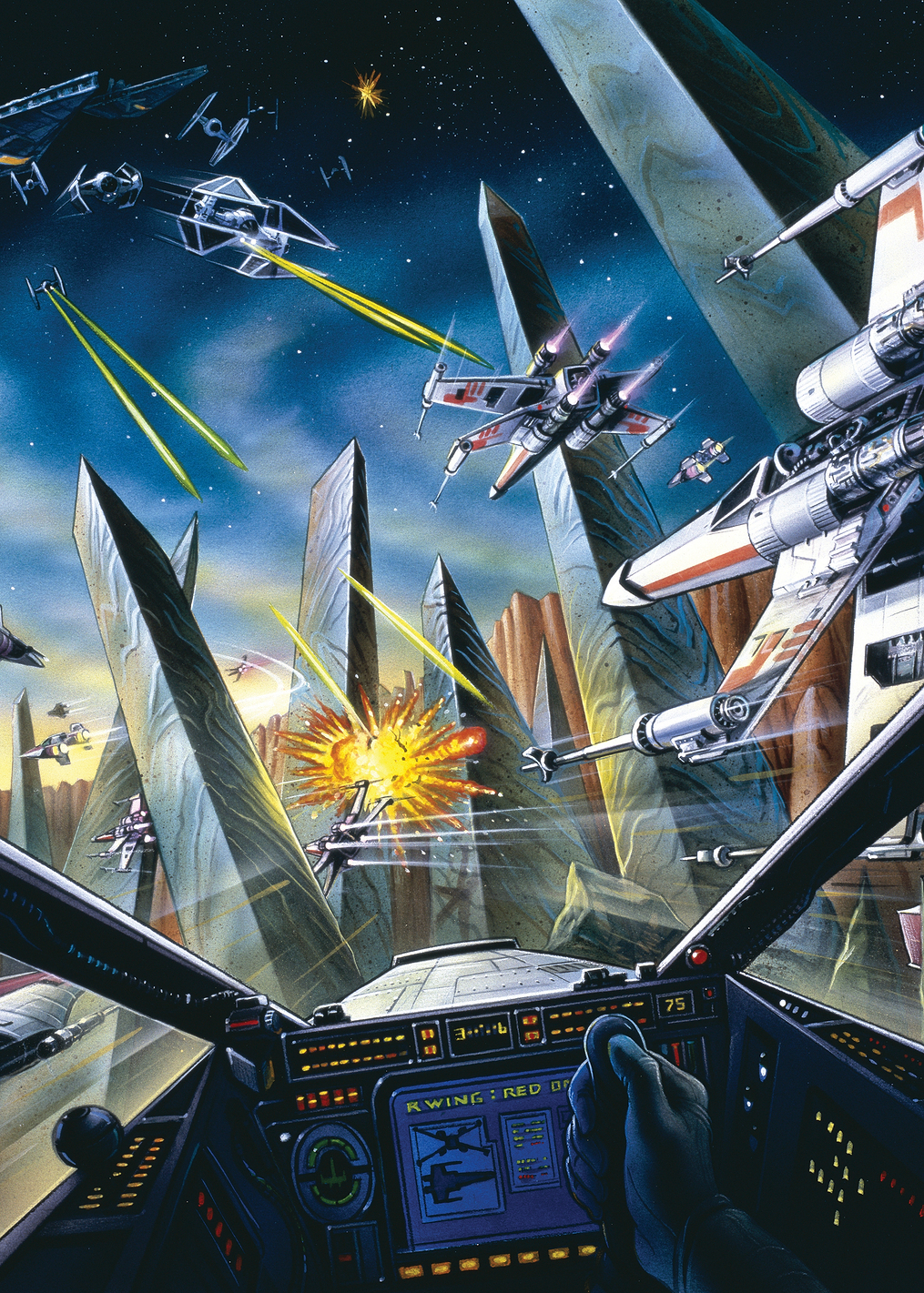 Tie Fighter: постер из коллекции Star Wars