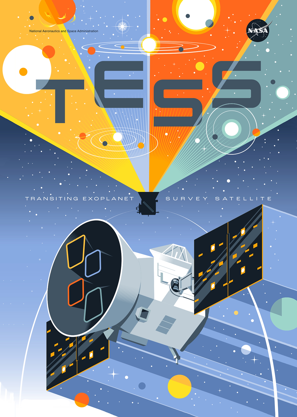 Tess: постер из коллекции Inspired by NASA