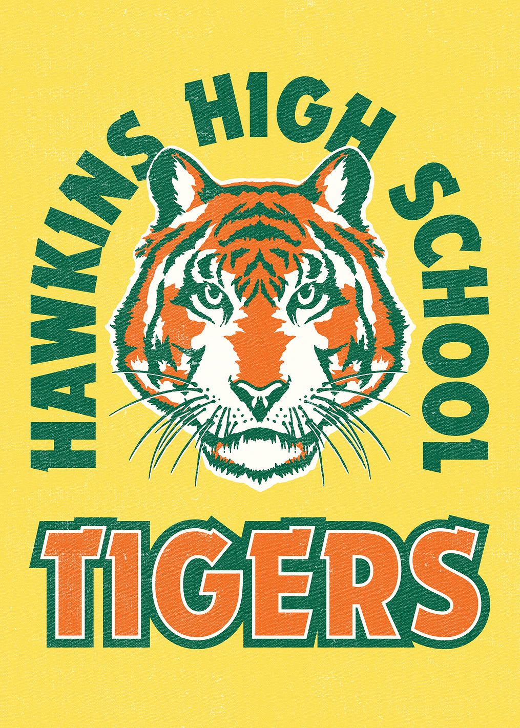 High School Tigers: постер из коллекции Stranger Things Series