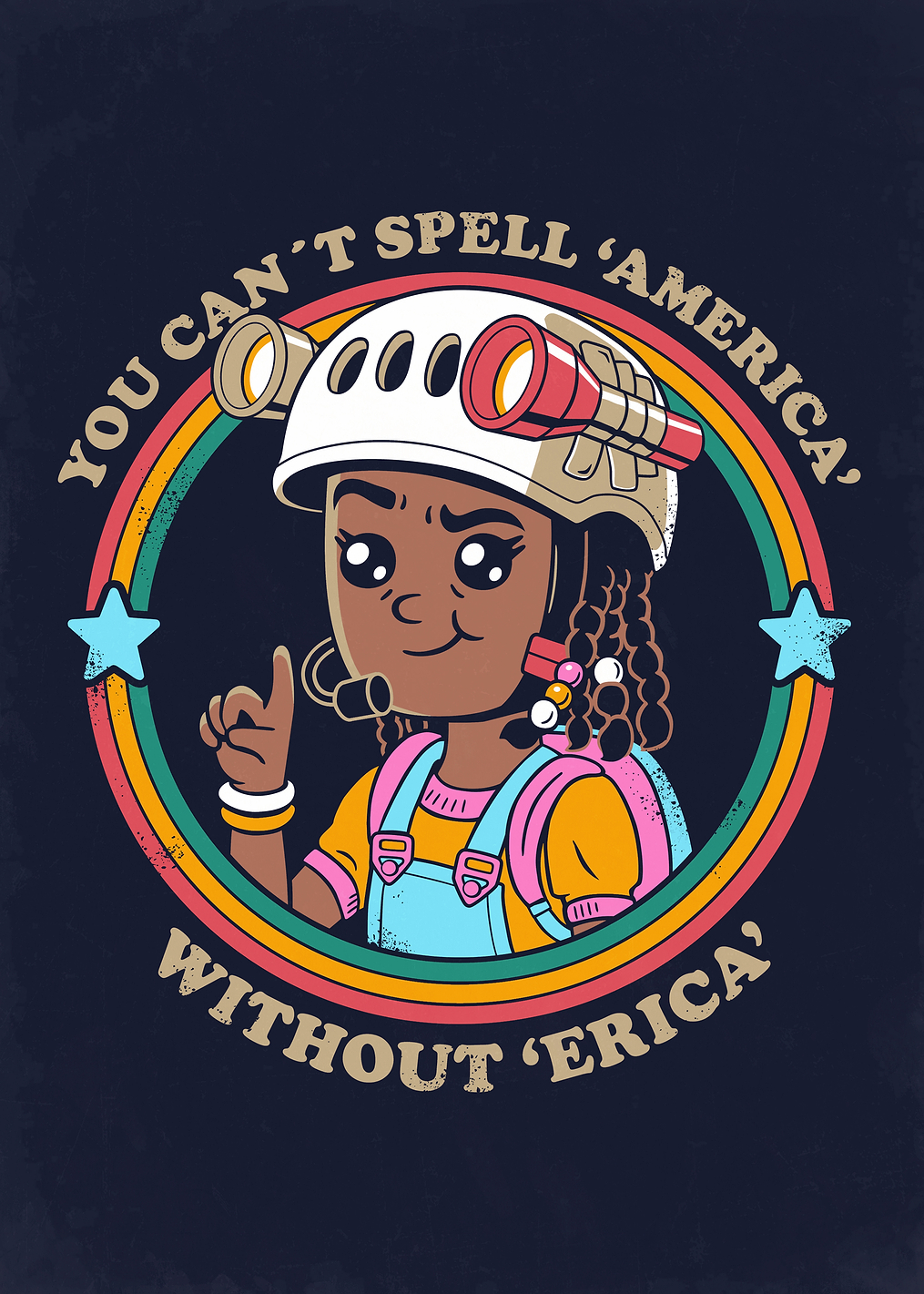 No America Without Erica: постер из коллекции Stranger Things Series