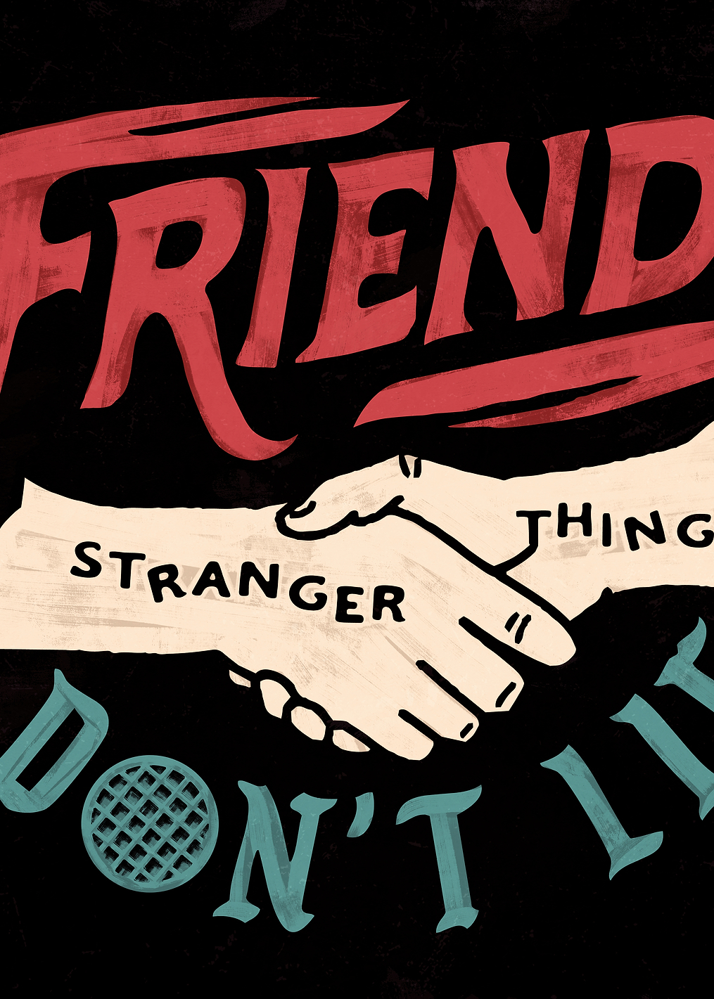 Friends Don't Lie: постер из коллекции Stranger Things Series
