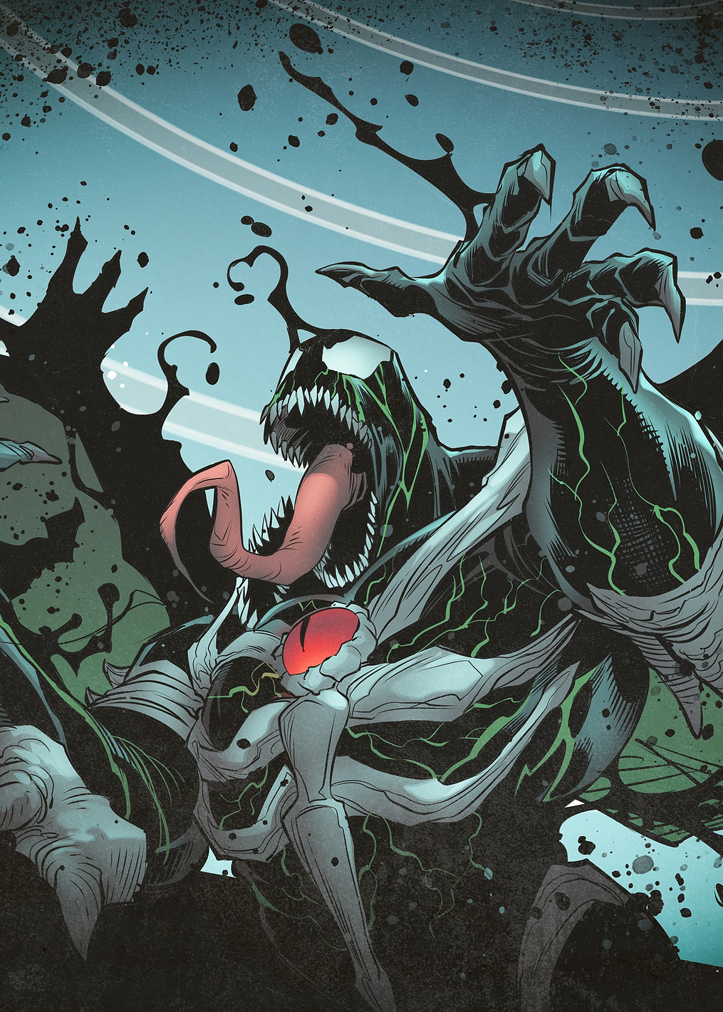 Venom tongue: постер из коллекции Marvel
