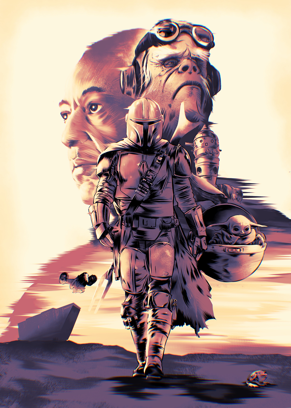 Moff Gideon: постер из коллекции Star Wars