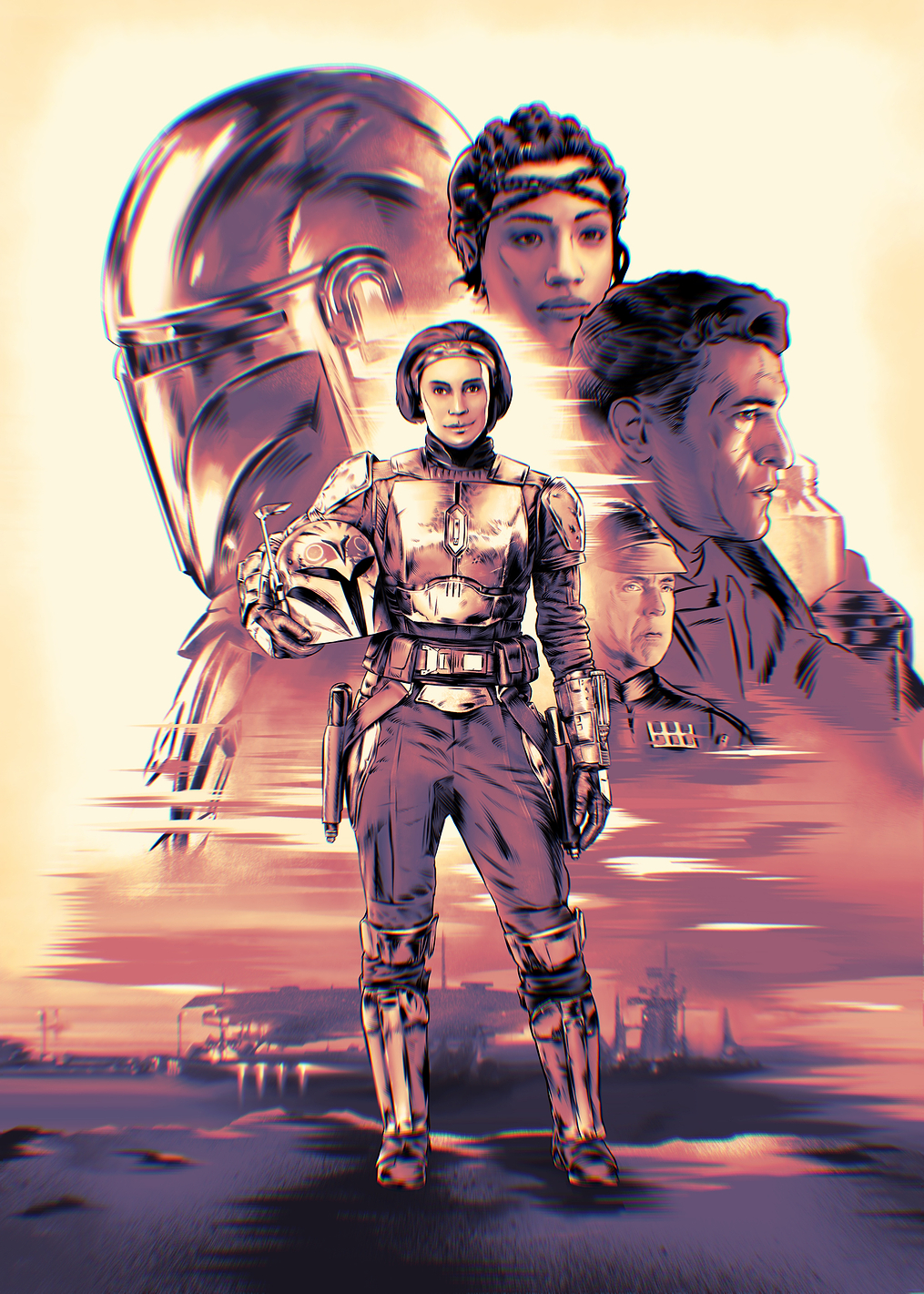 Bo Katan: постер из коллекции Star Wars