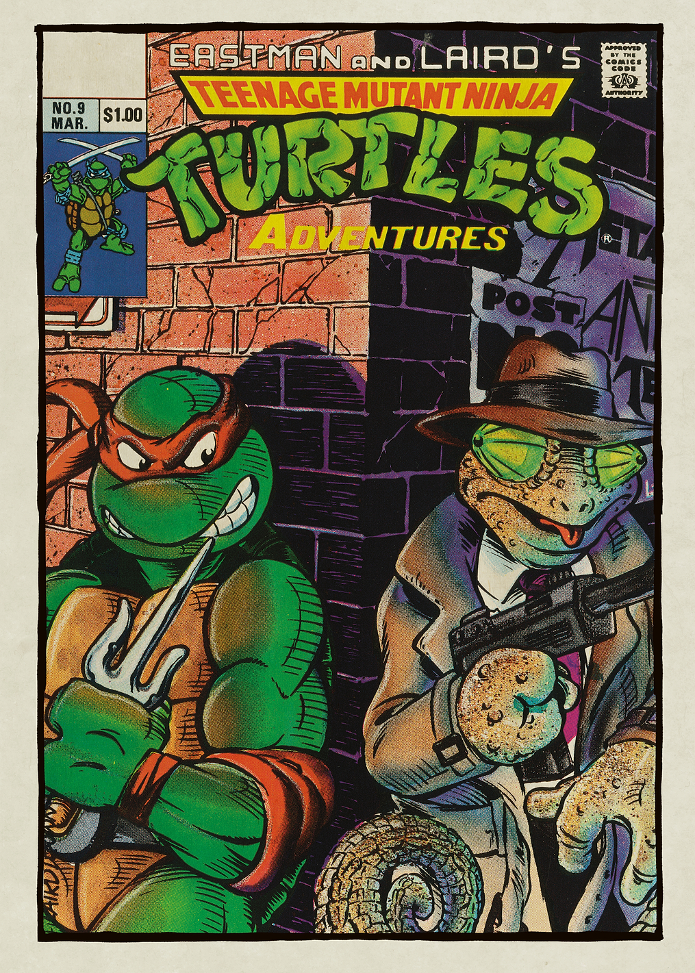Eastman and Laird`s TMNT: постер из коллекции TMNT