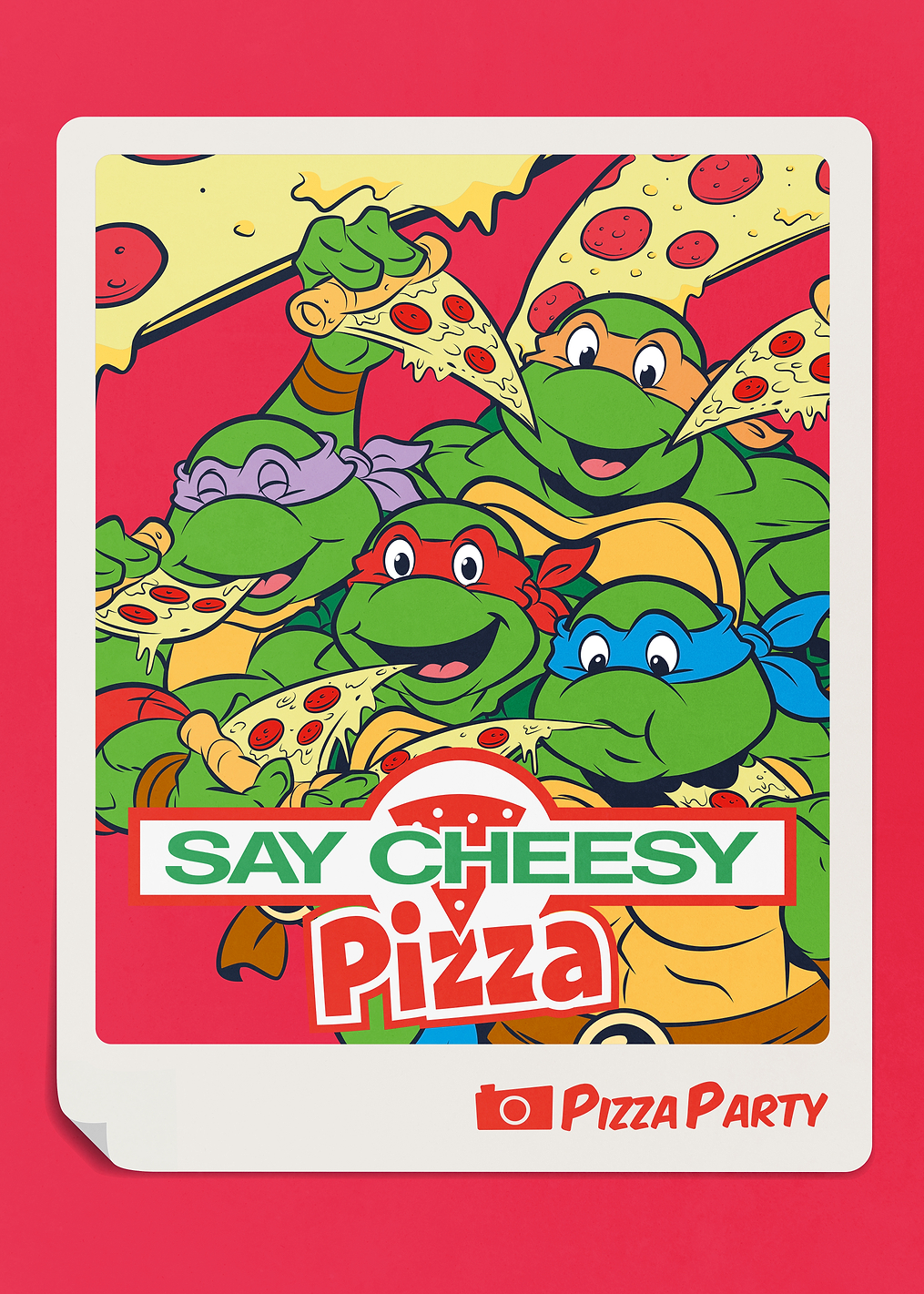 Say Cheesy - Raphael: постер из коллекции TMNT