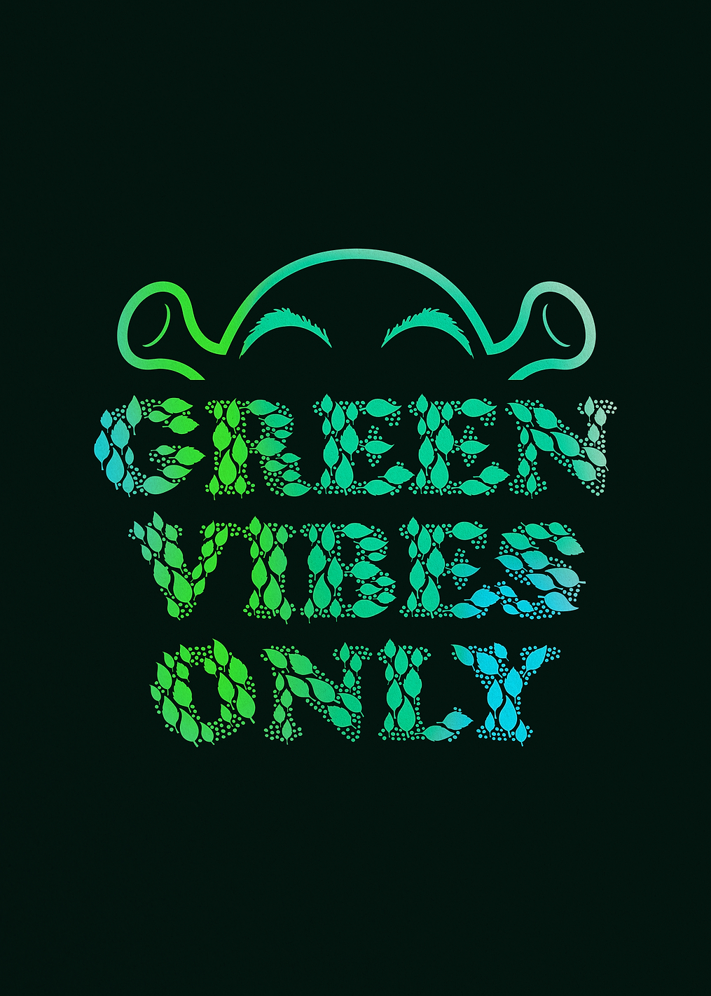 Green vibes only: постер из коллекции Shrek